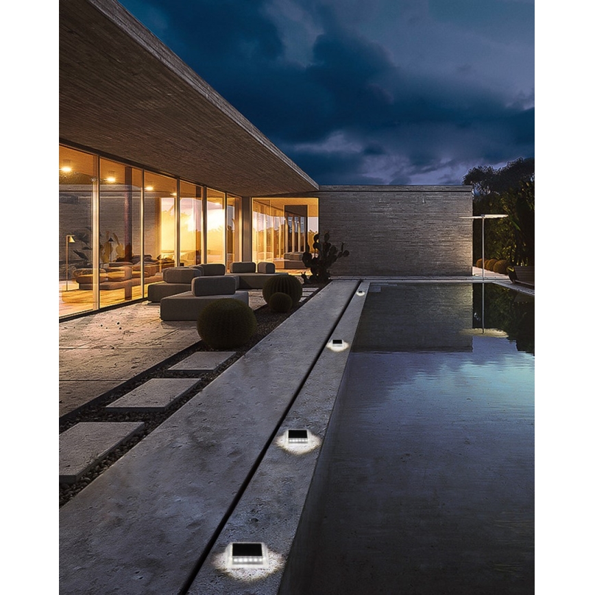 LED-Outdoor-Solarbeleuchtung mit Sensor LED/0,03W/1,2V IP54 800 mAh