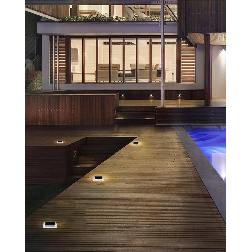 LED-Outdoor-Solarbeleuchtung mit Sensor LED/0,03W/1,2V IP54 800 mAh