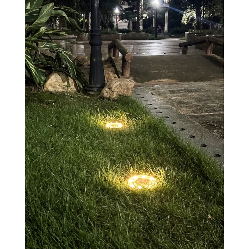 SET 4x LED-Outdoor-Solarbeleuchtung mit Sensor LED/0,048W/2V IP68 600 mAh