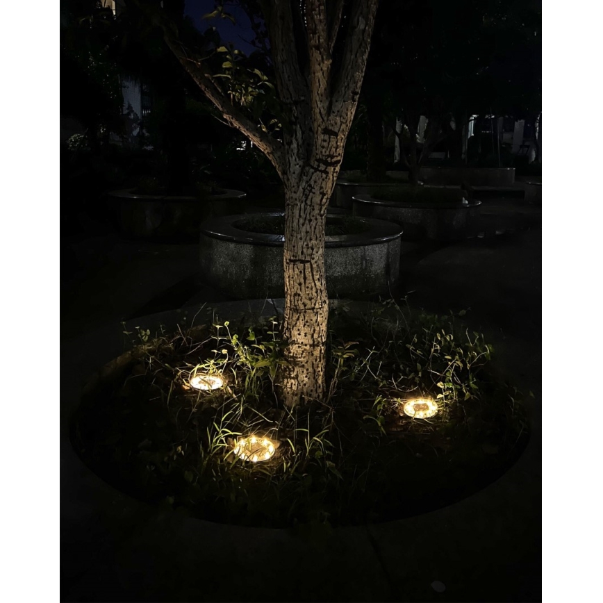 SET 4x LED-Outdoor-Solarbeleuchtung mit Sensor LED/0,048W/2V IP68 600 mAh
