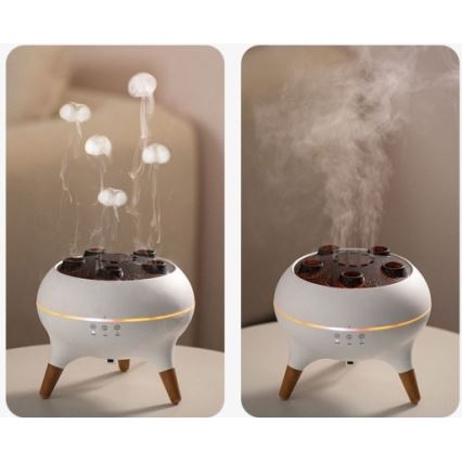 Immax 09104L - Aroma-Diffusor und Luftbefeuchter JELLYFISH LED/11W/5V