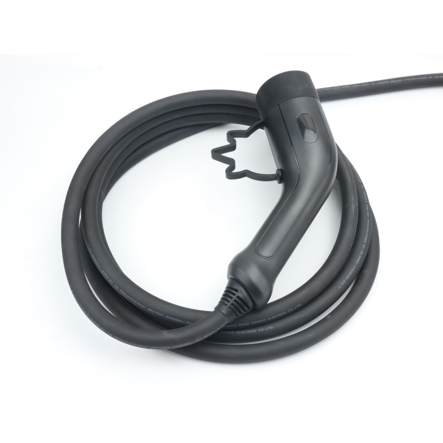 Immax - Tragbare Ladestation für Elektrofahrzeuge AC Typ 2 32A/380V 22kW 5m mit Tasche