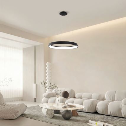 Immax NEO 07080L - LED dimmbarer Seil-Pendelleuchte LIMITADO LED/39W/230V 60 cm Tuya + Fernbedienung