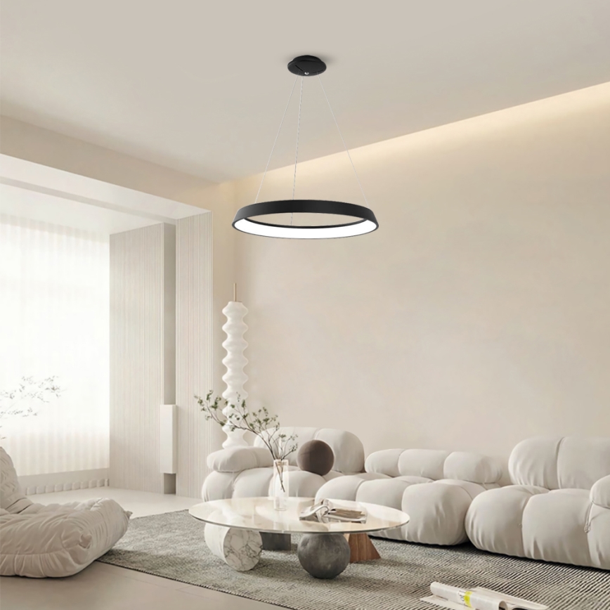 Immax NEO 07080L - LED dimmbarer Seil-Pendelleuchte LIMITADO LED/39W/230V 60 cm Tuya + Fernbedienung