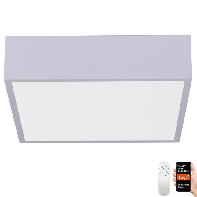 Immax NEO 07238L - LED dimmbares Deckenleuchte CANTO LED/22W/230V weiß Tuya + Fernbedienung