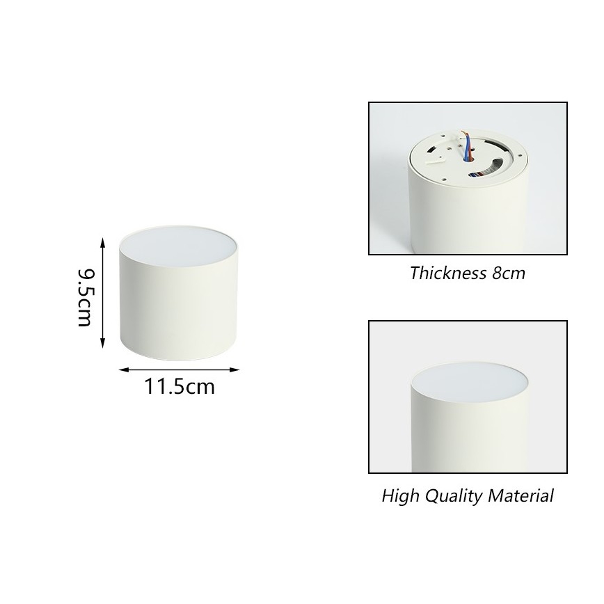 Immax NEO 07241L - LED dimmbares Deckenleuchte RONDATE LED/18W/230V 11,5cm Wi-Fi Tuya