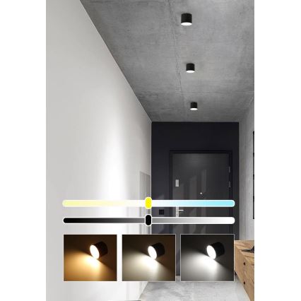 Immax NEO 07242L - LED dimmbares Deckenleuchte RONDATE LED/18W/230V 11,5 cm Wi-Fi Tuya