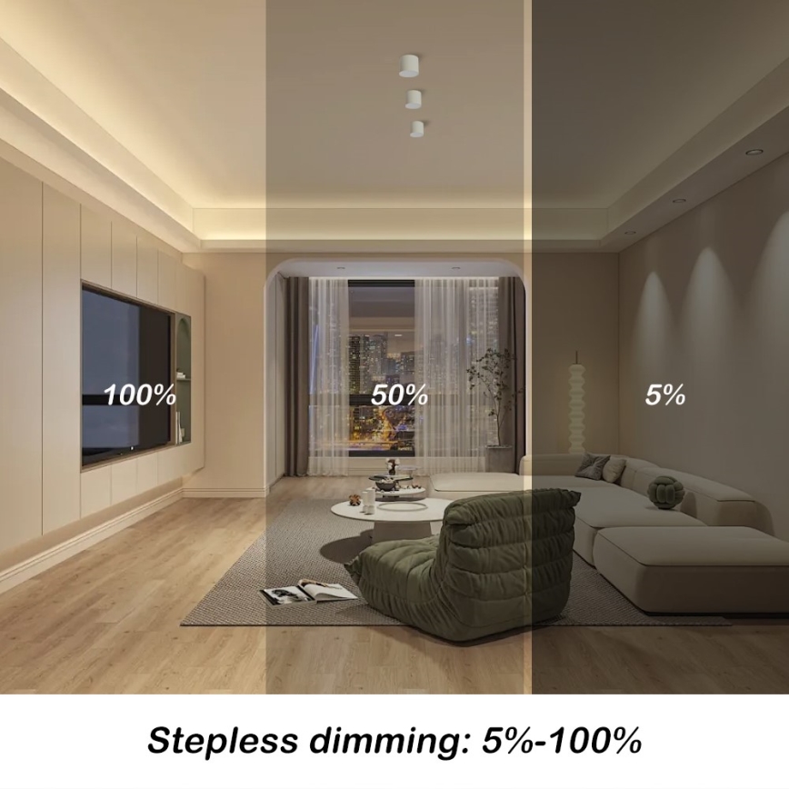 Immax NEO 07243L - LED dimmbares Deckenleuchte RONDATE LED/32W/230V 16,5 cm Wi-Fi Tuya