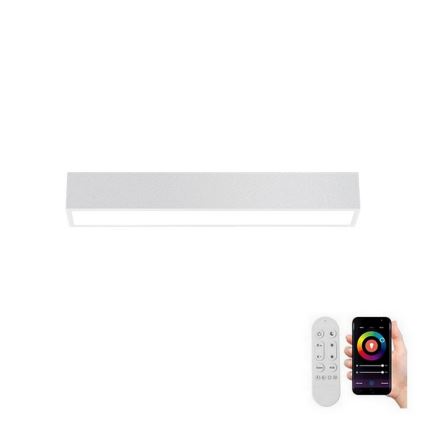 Immax NEO 07257L - LED dimmbares Deckenleuchte NEO LITE LUNGO LED/20W/230V 3000-6000K Wi-Fi Tuya weiß + Fernbedienung