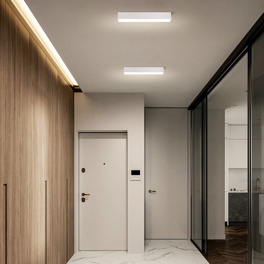 Immax NEO 07257L - LED dimmbares Deckenleuchte NEO LITE LUNGO LED/20W/230V 3000-6000K Wi-Fi Tuya weiß + Fernbedienung
