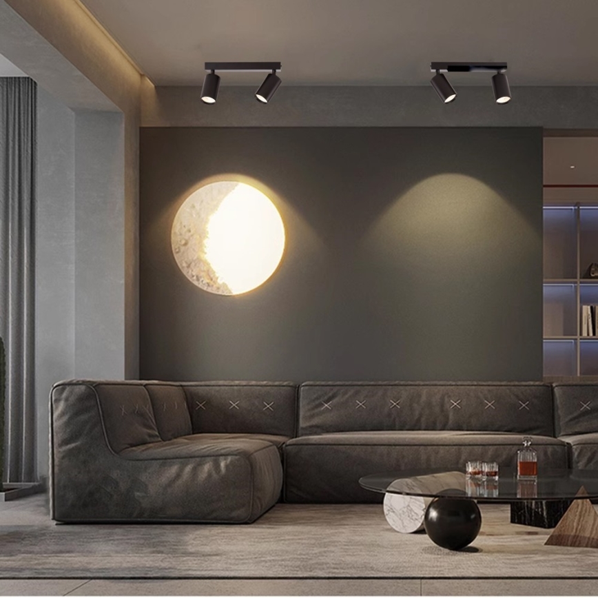 Immax NEO 07262W - LED RGB+CCT dimmbares Einbauleuchte NEO LITE PUNTO 2xGU10/6W/230V Wi-Fi Tuya