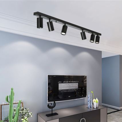 Immax NEO 07268W - LED RGB+CCT dimmbares Einbauleuchte NEO LITE PUNTO 6xGU10/6W/230V Wi-Fi Tuya