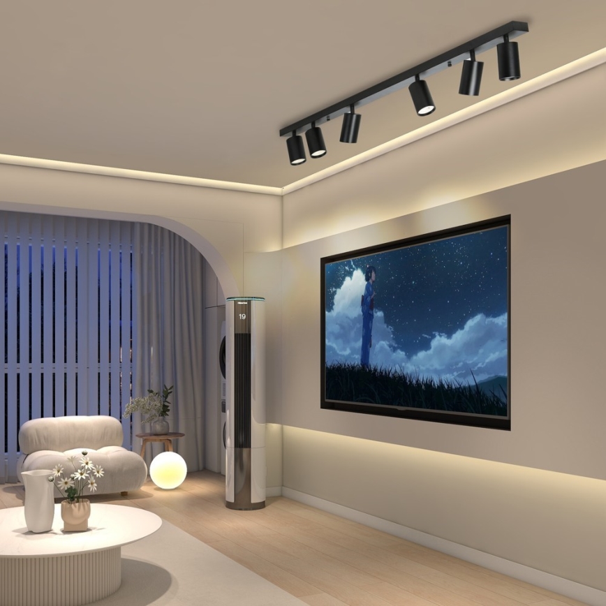 Immax NEO 07268W - LED RGB+CCT dimmbares Einbauleuchte NEO LITE PUNTO 6xGU10/6W/230V Wi-Fi Tuya
