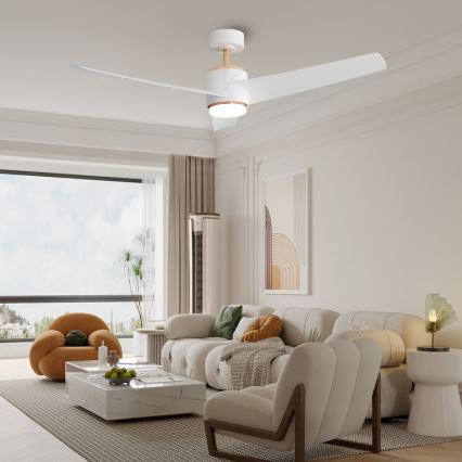 Immax NEO 07281L - LED+CCT dimmbarer Deckenventilator BEAUTY LED/18W/230V 3000/4000/6000K Wi-Fi Tuya + Fernbedienung