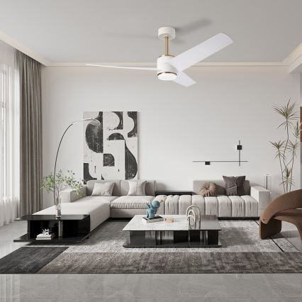Immax NEO 07281L - LED+CCT dimmbarer Deckenventilator BEAUTY LED/18W/230V 3000/4000/6000K Wi-Fi Tuya + Fernbedienung