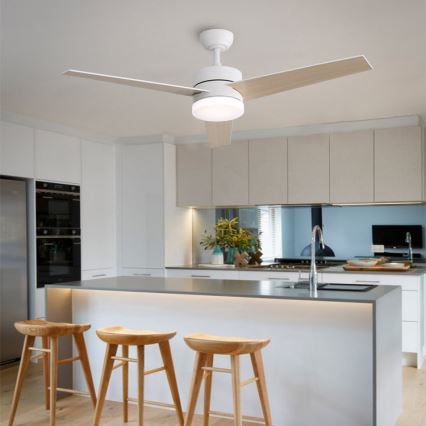 Immax NEO 07284L - LED+CCT Dimmbarer Deckenventilator VARIABLE LED/24W/230V 3000/4000/6000K Wi-Fi Tuya + Fernbedienung