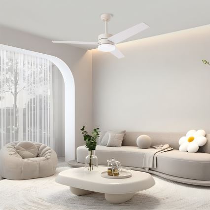 Immax NEO 07284L - LED+CCT Dimmbarer Deckenventilator VARIABLE LED/24W/230V 3000/4000/6000K Wi-Fi Tuya + Fernbedienung