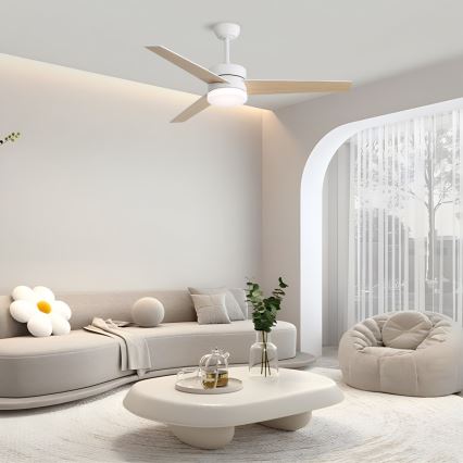 Immax NEO 07284L - LED+CCT Dimmbarer Deckenventilator VARIABLE LED/24W/230V 3000/4000/6000K Wi-Fi Tuya + Fernbedienung