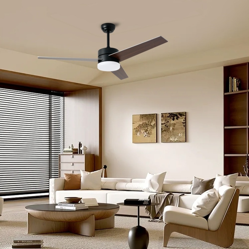 Immax NEO 07285L - LED+CCT Dimmbarer Deckenventilator VARIABLE LED/24W/230V 3000/4000/6000K Wi-Fi Tuya + Fernbedienung