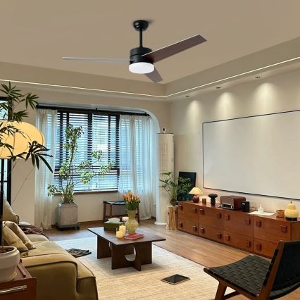 Immax NEO 07285L - LED+CCT Dimmbarer Deckenventilator VARIABLE LED/24W/230V 3000/4000/6000K Wi-Fi Tuya + Fernbedienung