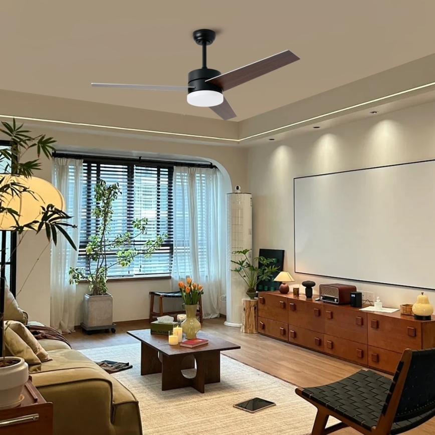 Immax NEO 07285L - LED+CCT Dimmbarer Deckenventilator VARIABLE LED/24W/230V 3000/4000/6000K Wi-Fi Tuya + Fernbedienung