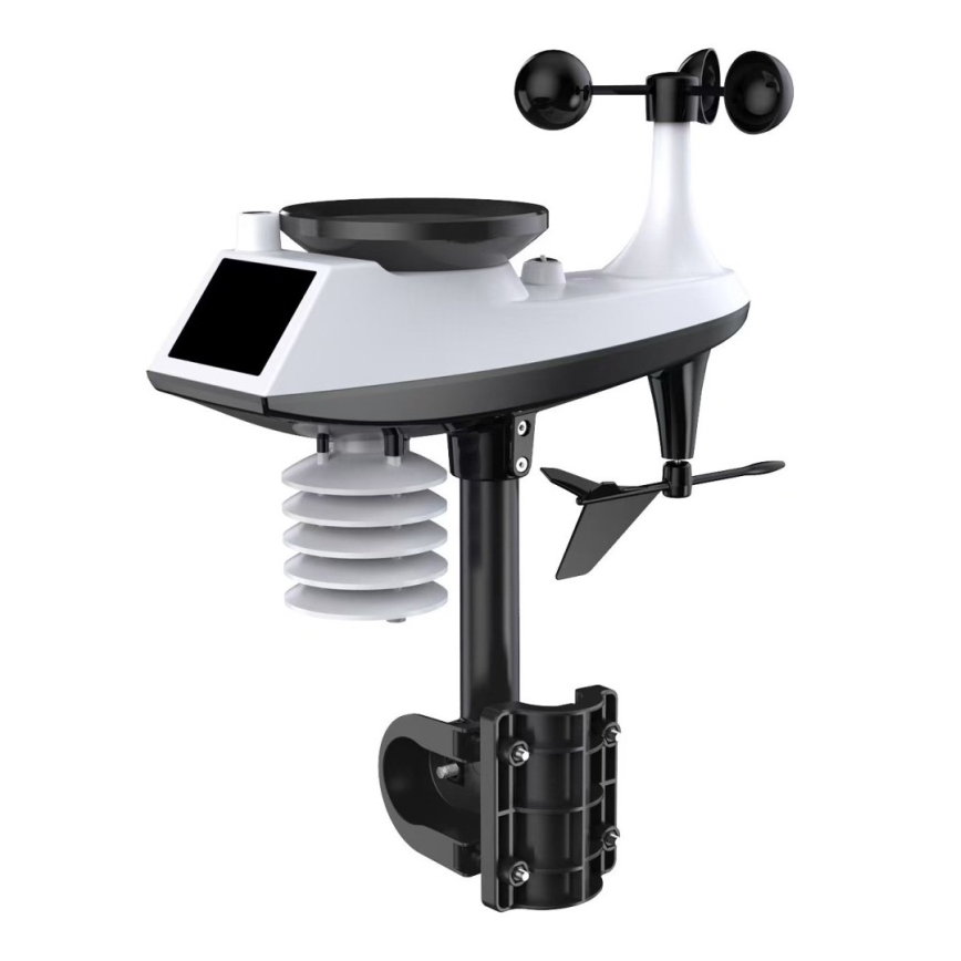 Immax NEO 07528L - Professionelle 7-in-1-Wetterstation NEO LITE SMART 5V/2xAAA + 3xAA