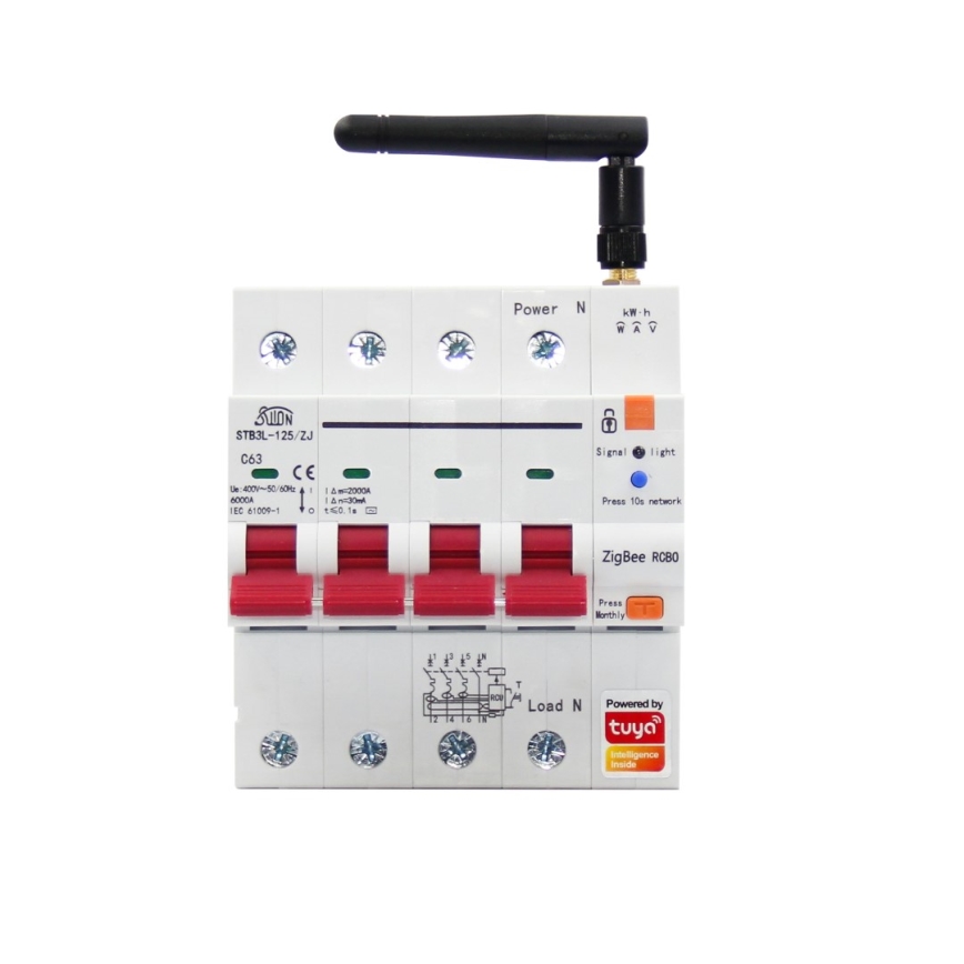 Immax NEO 07531L - Smart-Leitungsschutzschalter 3-phasig 1-63A Tuya