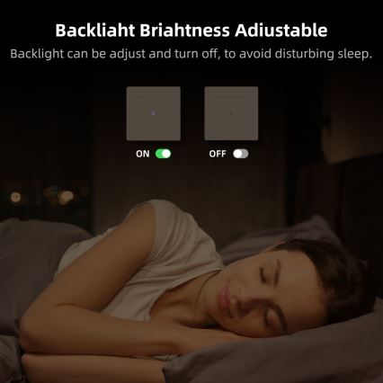 Immax NEO 07538L - 1-Tasten-SMART-Schalter 230 V Wi‑Fi (Tuya)