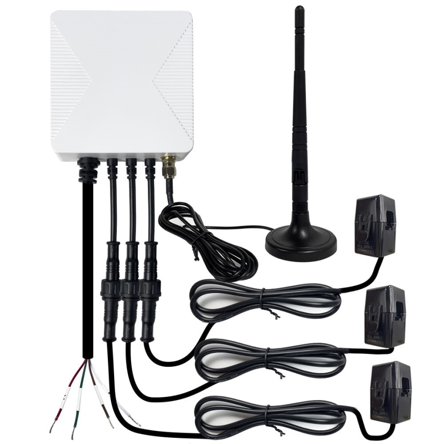 Immax NEO 07581L - Dreiphasiger Smart-Stromverbrauchszähler Wi-Fi