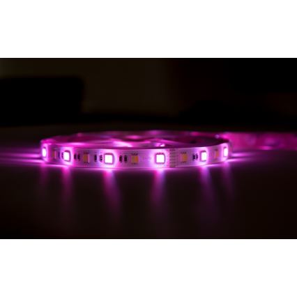 Immax NEO 07726L - LED RGB+CCT dimmbare Leiste NEO LITE LED/24W/230V 5 m IP65 MUSIK Wi-Fi Tuya + Fernbedienung
