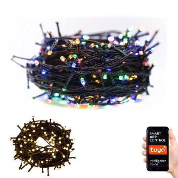 Immax NEO 07756L - Dimmbare LED-Außen-Lichterkette NEO LITE, 400 LEDs / 10 Funktionen, 43 m, IP44, Wi‑Fi Tuya, mehrfarbig