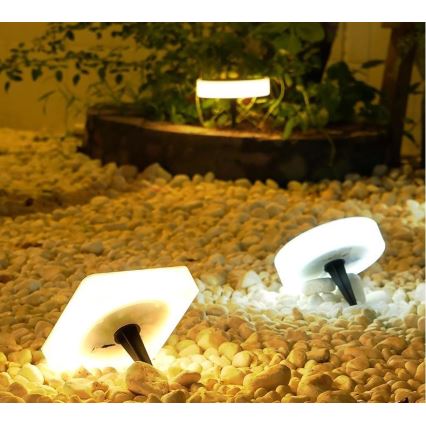 Immax NEO 07910L - LED RGB dimmbares Solarlampe mit Sensor NEO LITE LED/1W/5V rund IP54 Tuya 1300 mAh