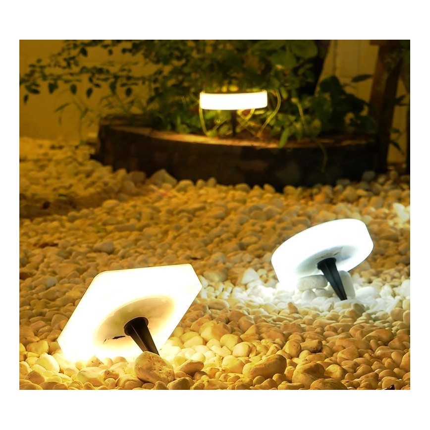 Immax NEO 07910L - LED RGB dimmbares Solarlampe mit Sensor NEO LITE LED/1W/5V rund IP54 Tuya 1300 mAh