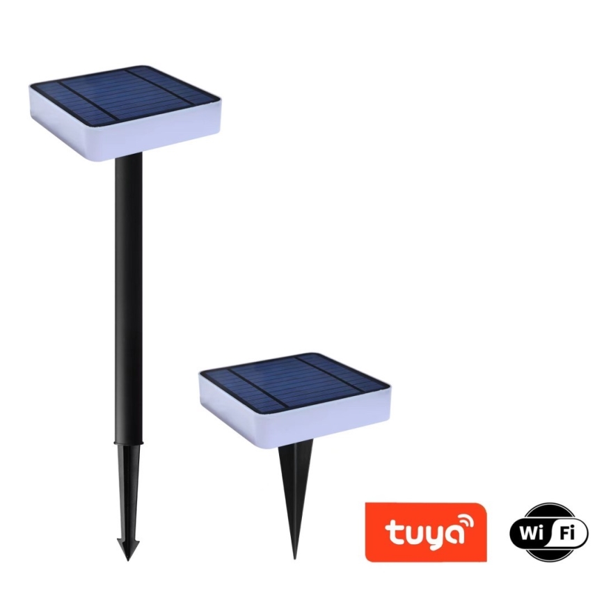 Immax NEO 07911L - LED RGB dimmbares Solarleuchte mit Sensor NEO LITE LED/1W/5V eckig IP54 Tuya 1300 mAh