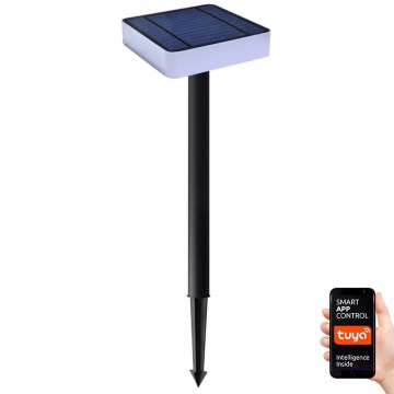 Immax NEO 07911L - LED RGB dimmbares Solarleuchte mit Sensor NEO LITE LED/1W/5V eckig IP54 Tuya 1300 mAh
