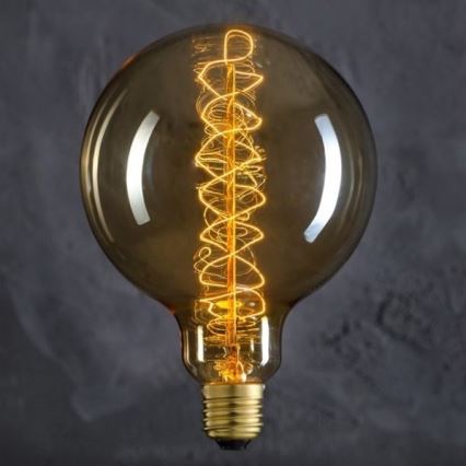 Industrielles, dimmbares Dekorations-Leuchtmittel SELRED G125 E27/60W/230V 3000K