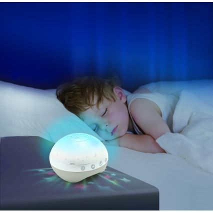 Infantino - Mobile mit Melodie 3in1 für das Babybett 3xAAA Braun