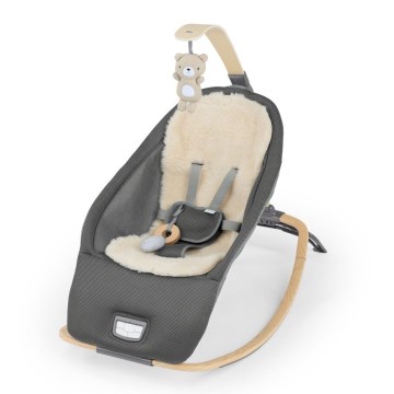 Ingenuity - Kinderwippe mit Vibration und Melodie EVERY SEASON WESLEY 3xC grau