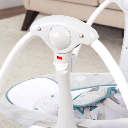 Ingenuity - Kinderwippe mit Vibration und Melodie 2in1 NASH 4xLR20