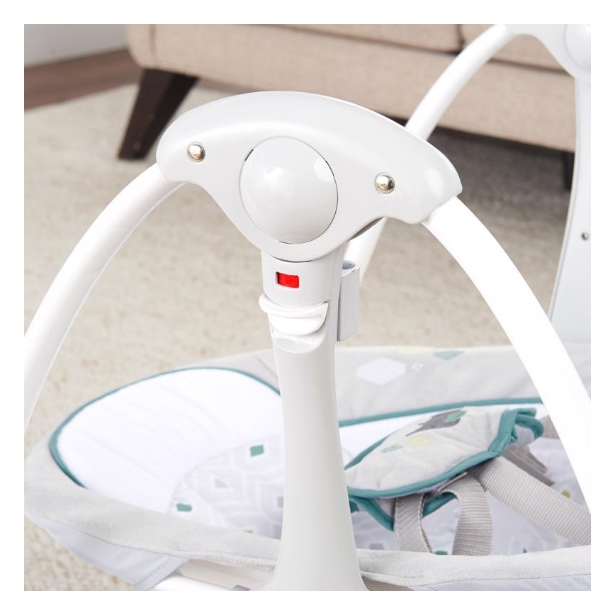 Ingenuity - Kinderwippe mit Vibration und Melodie 2in1 NASH 4xLR20