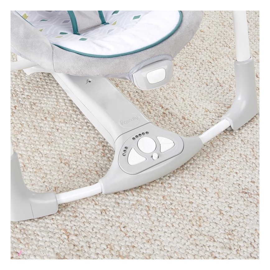 Ingenuity - Kinderwippe mit Vibration und Melodie 2in1 NASH 4xLR20