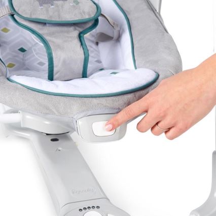 Ingenuity - Kinderwippe mit Vibration und Melodie 2in1 NASH 4xLR20
