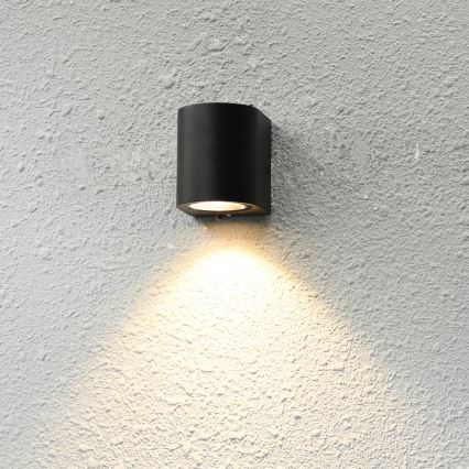 ITALUX - Außenwandleuchte GENTA 1xGU10/40W/230V IP54 8 cm