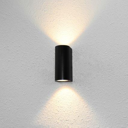 ITALUX - Außenwandleuchte GENTA 2xGU10/40W/230V IP54 15 cm