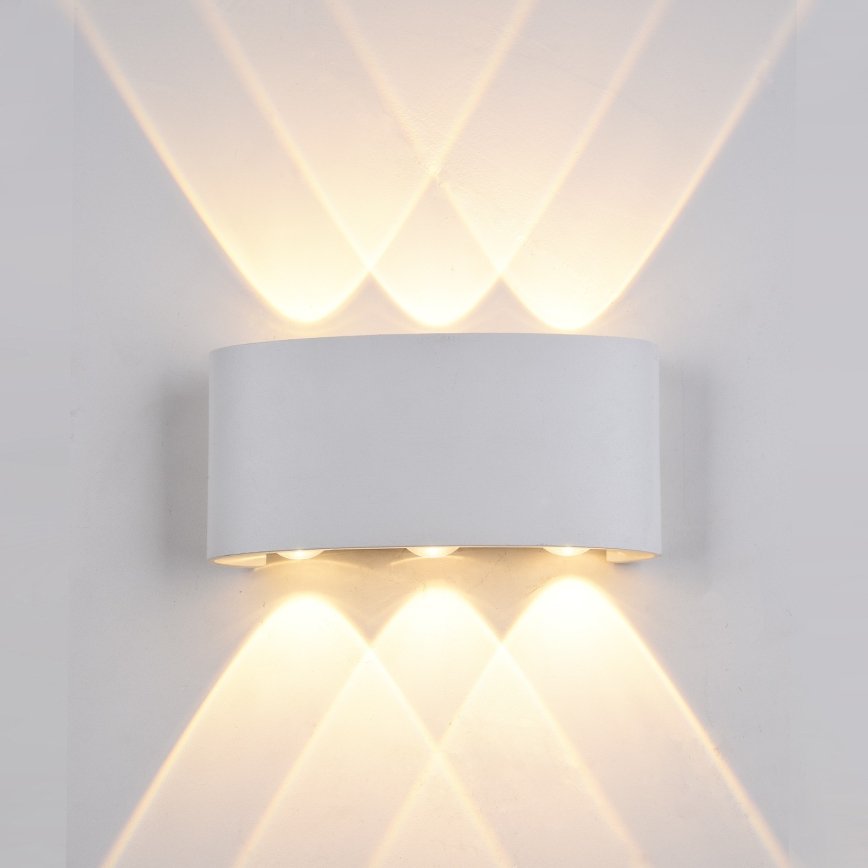 ITALUX - LED Außenwandleuchte GILBERTO 3xLED/2W/230V 3000K IP54