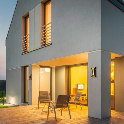 ITALUX - LED Außenwandleuchte DANTE LED/6W/230V 4000K IP54 15 cm