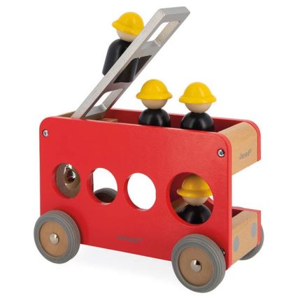 Janod - Holz-Feuerwehrwagen BOLID