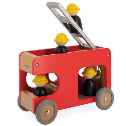 Janod - Holz-Feuerwehrwagen BOLID