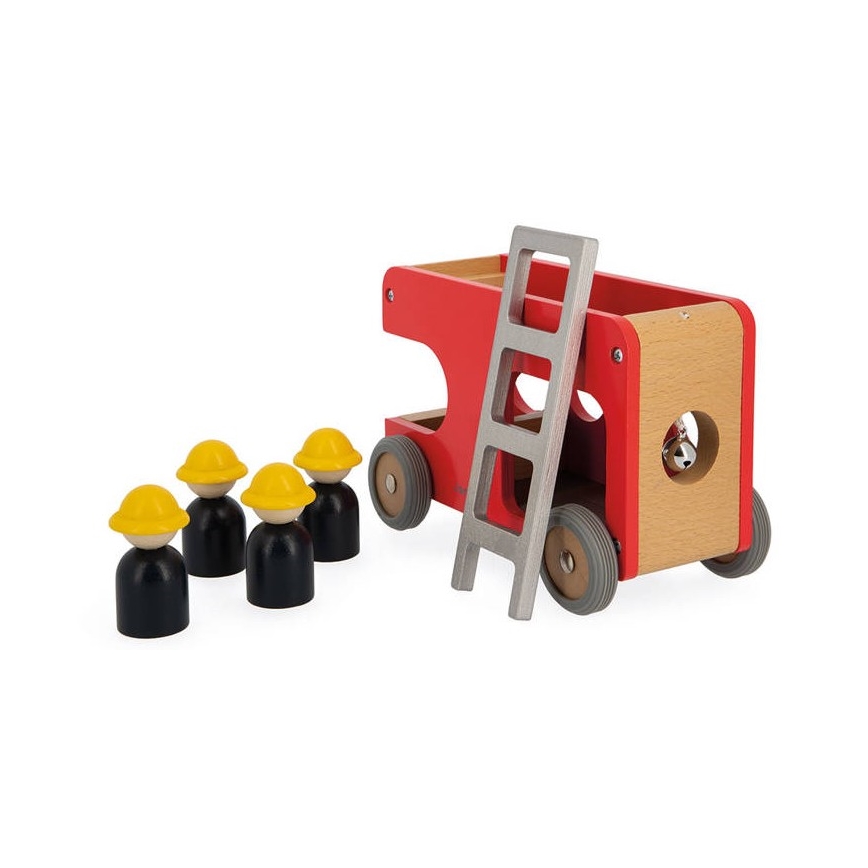 Janod - Holz-Feuerwehrwagen BOLID