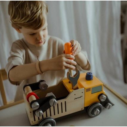 Janod - Holzbausatz BRICOKIDS Lastwagen